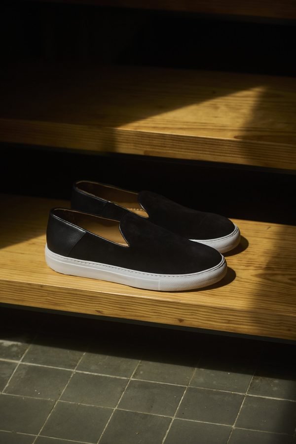 Παπούτσια χωρίς κορδόνια μπλε