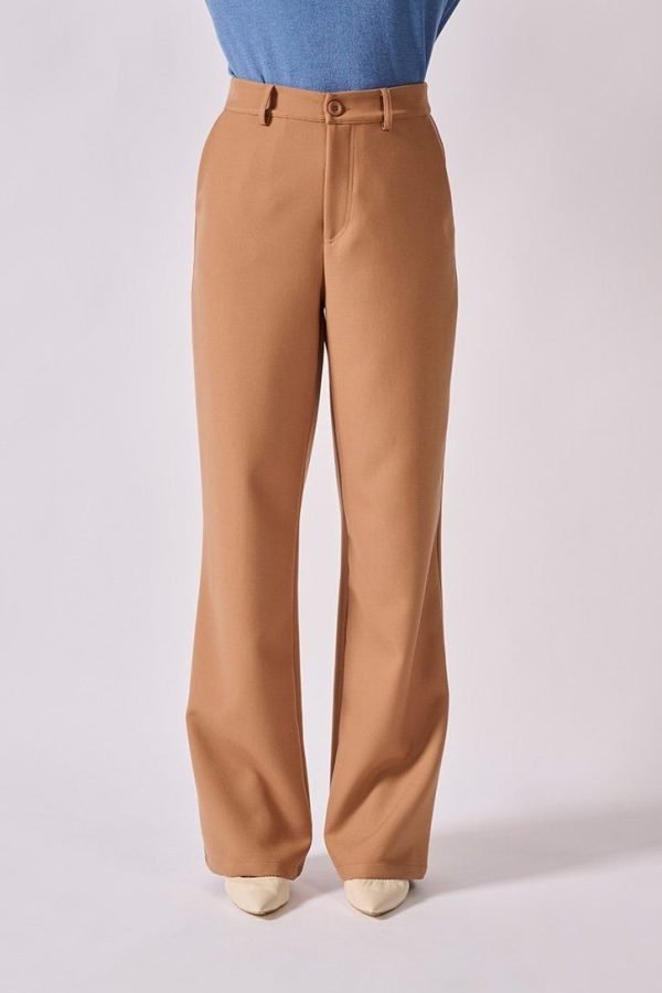 Παντελόνι μίνιμαλ καμηλό
