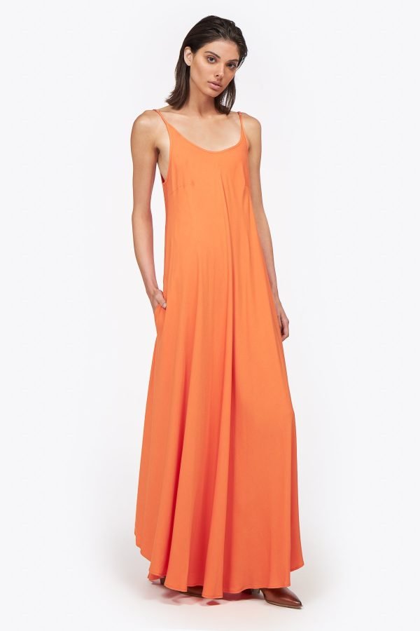 Maxi strap dress
