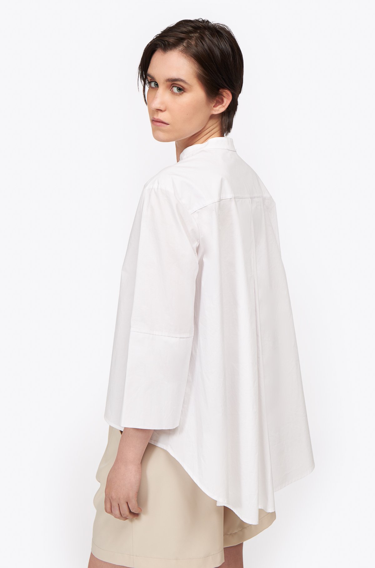 AOS Mao asymmetrical shirt