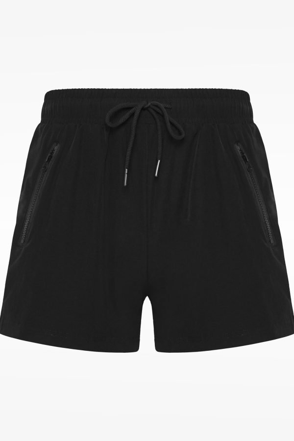 Drawstring Swim Shorts Black