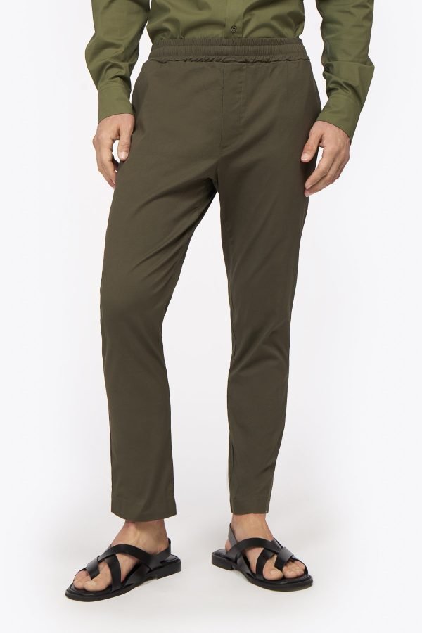 Regular fit jogger khaki