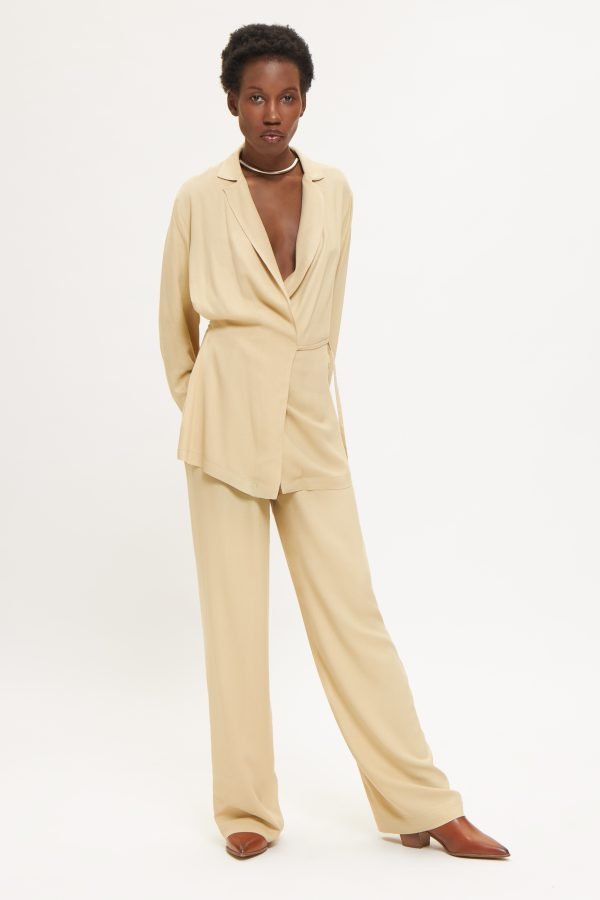 Lightweight Wrapped Shirt-Jacket