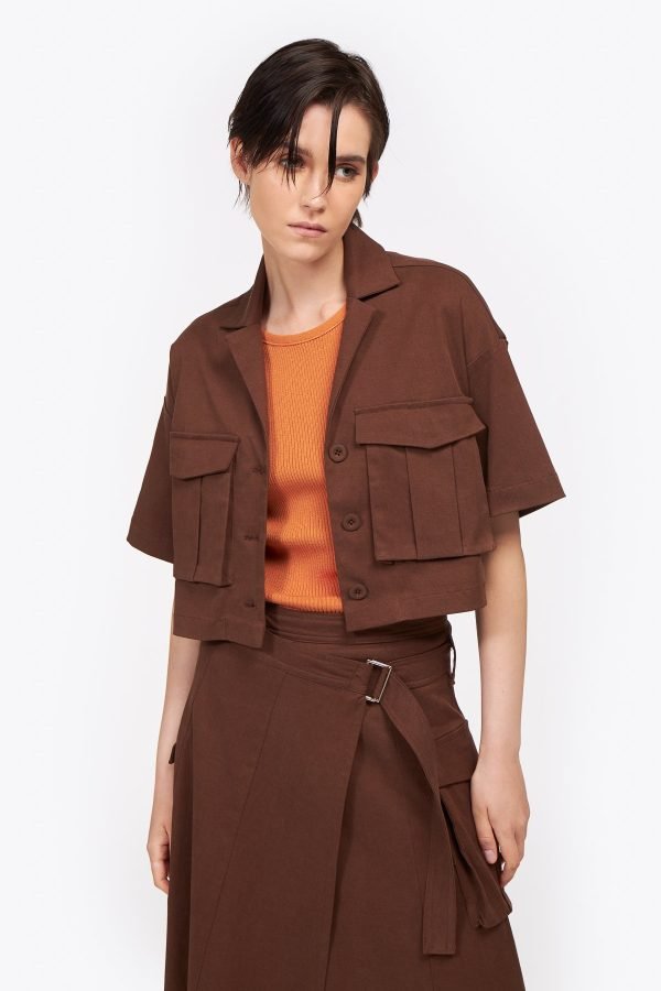 Relaxed Jacket with oversized pockets