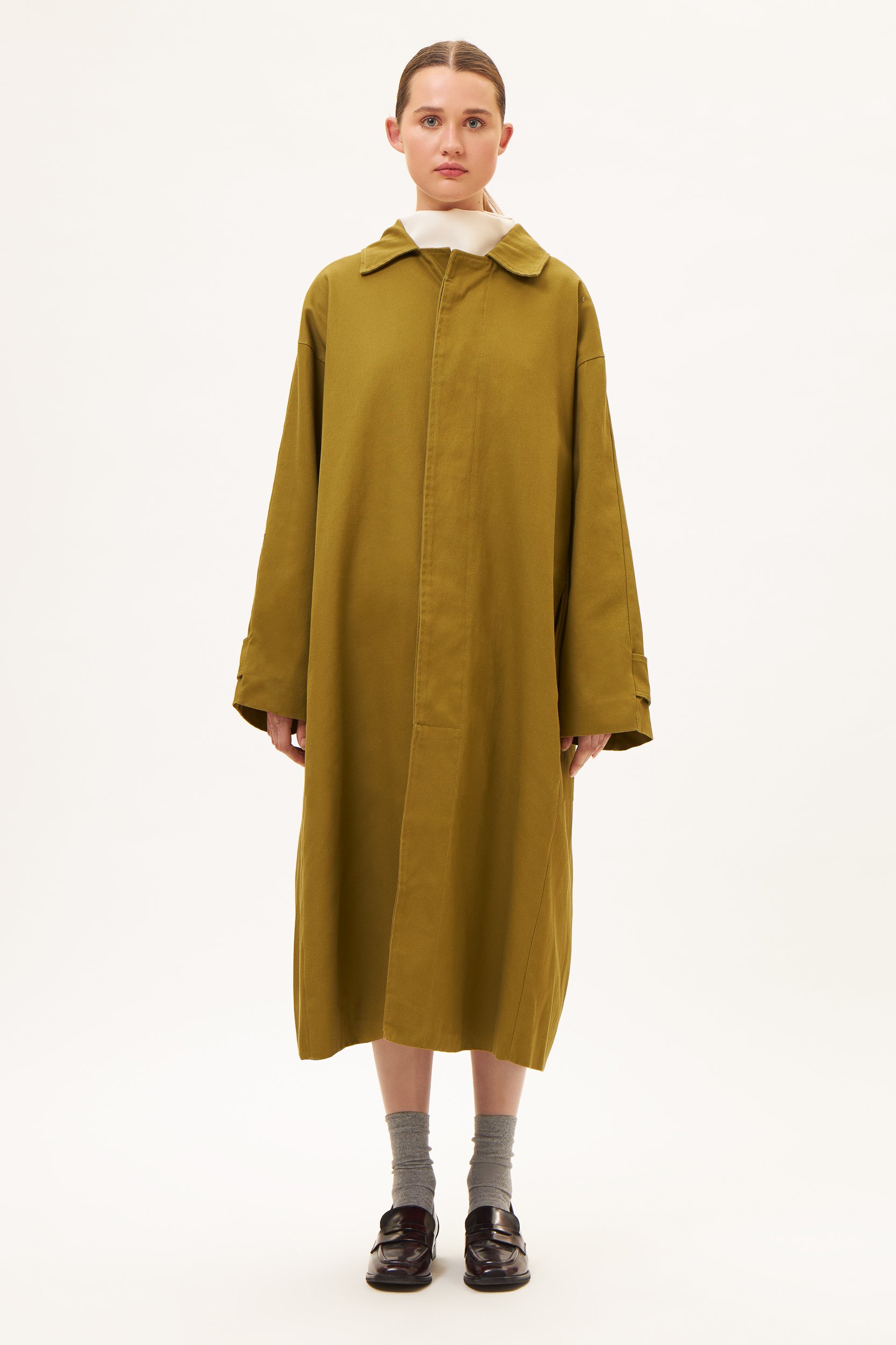 AOS Forever trench coat khaki