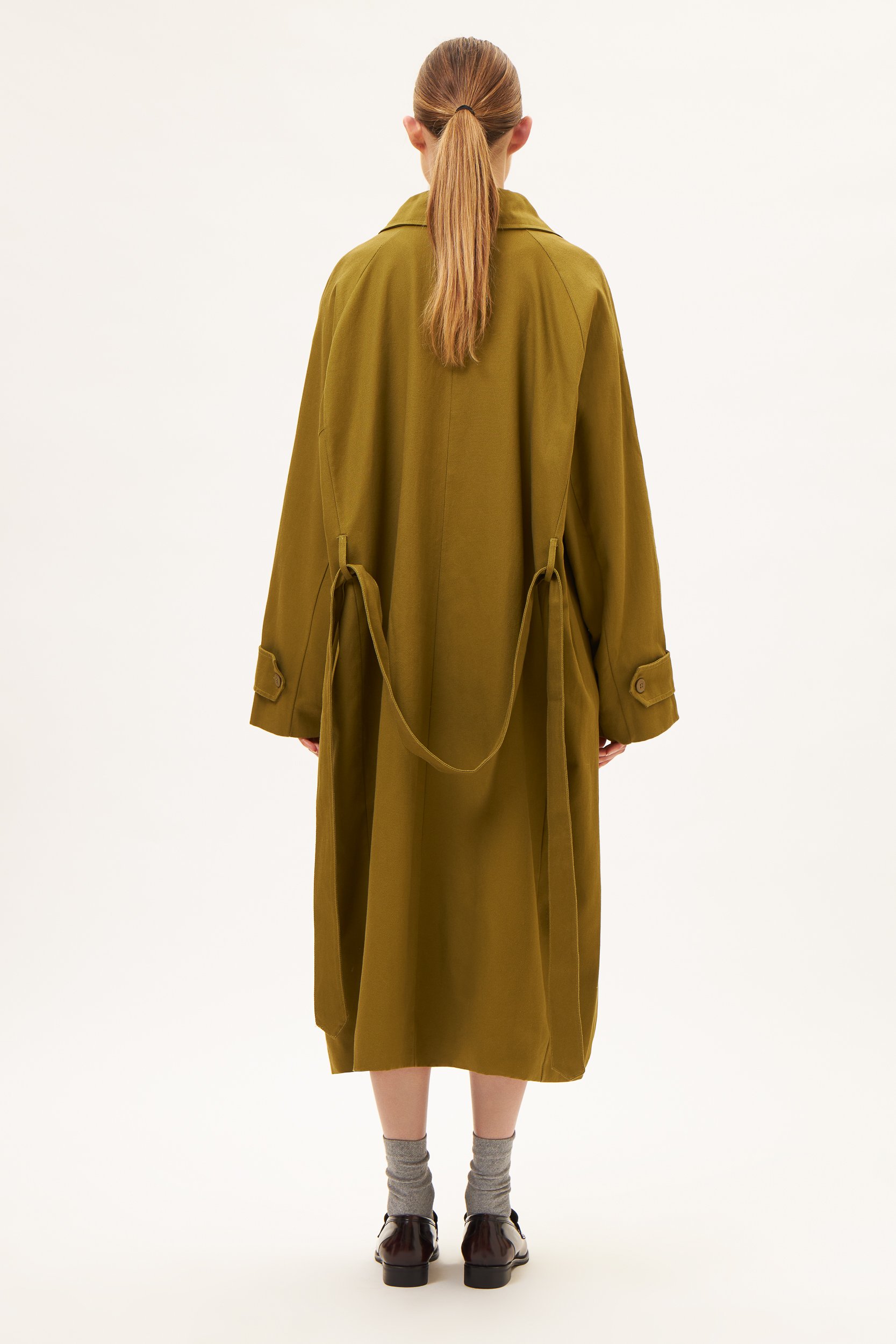 AOS Forever trench coat khaki