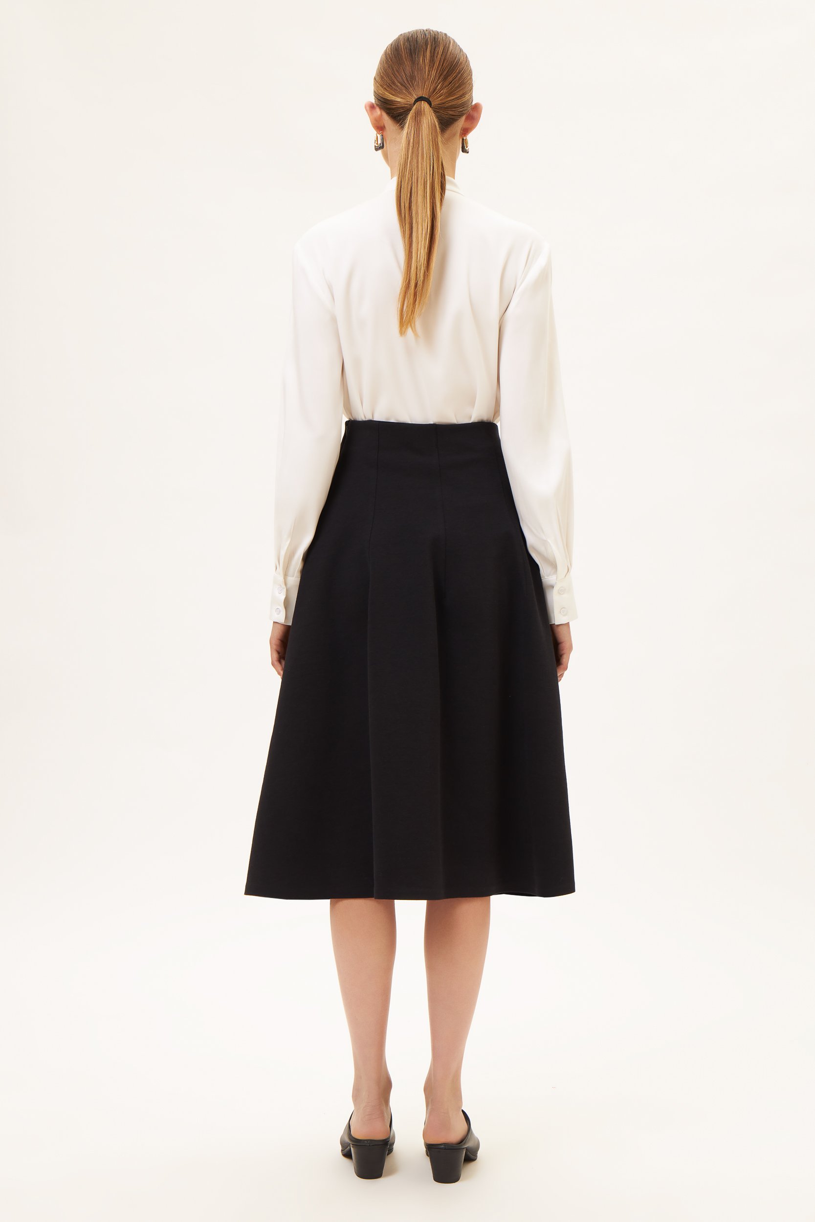 AOS Κλος μίντι φούστα μαύρη