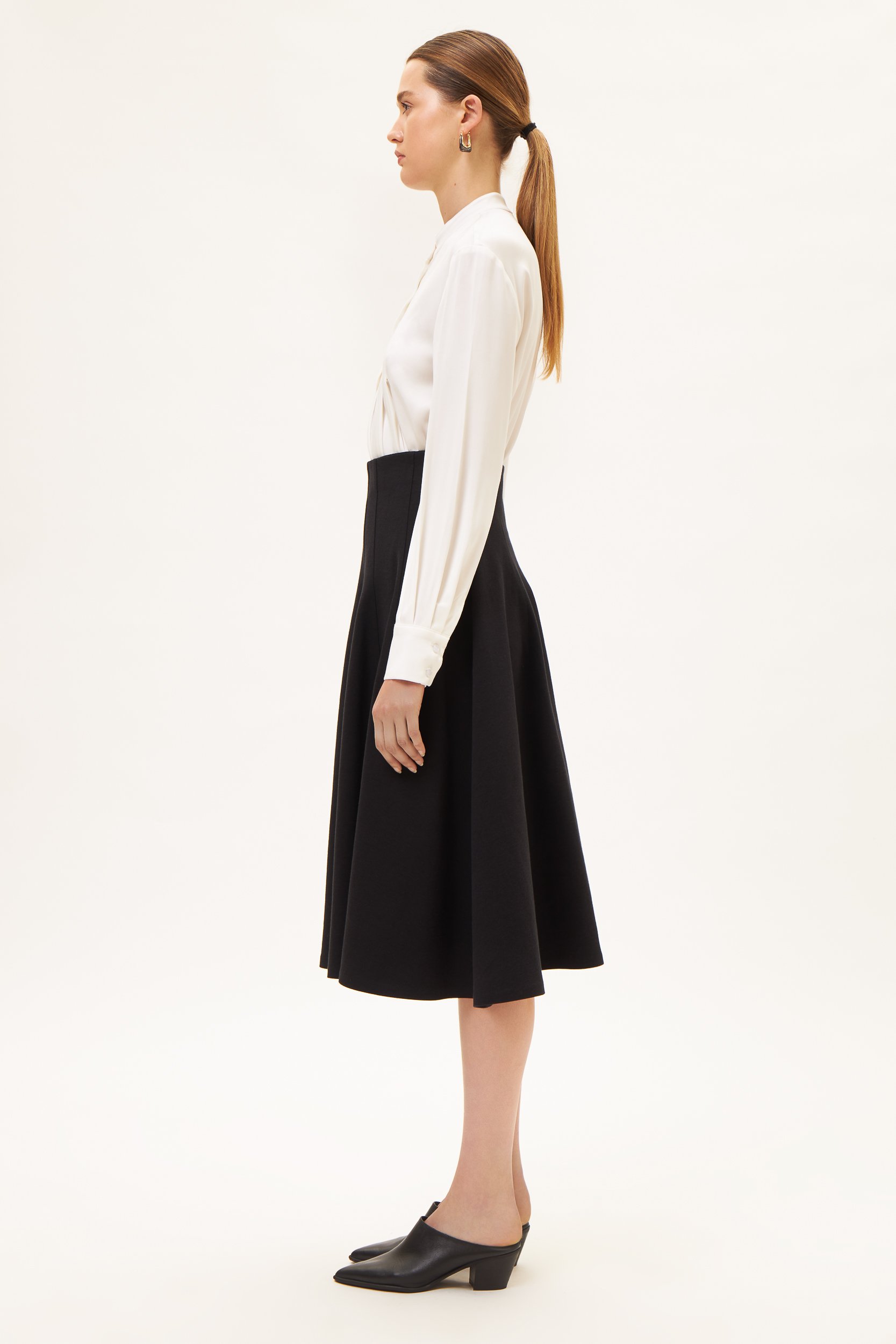 AOS Κλος μίντι φούστα μαύρη