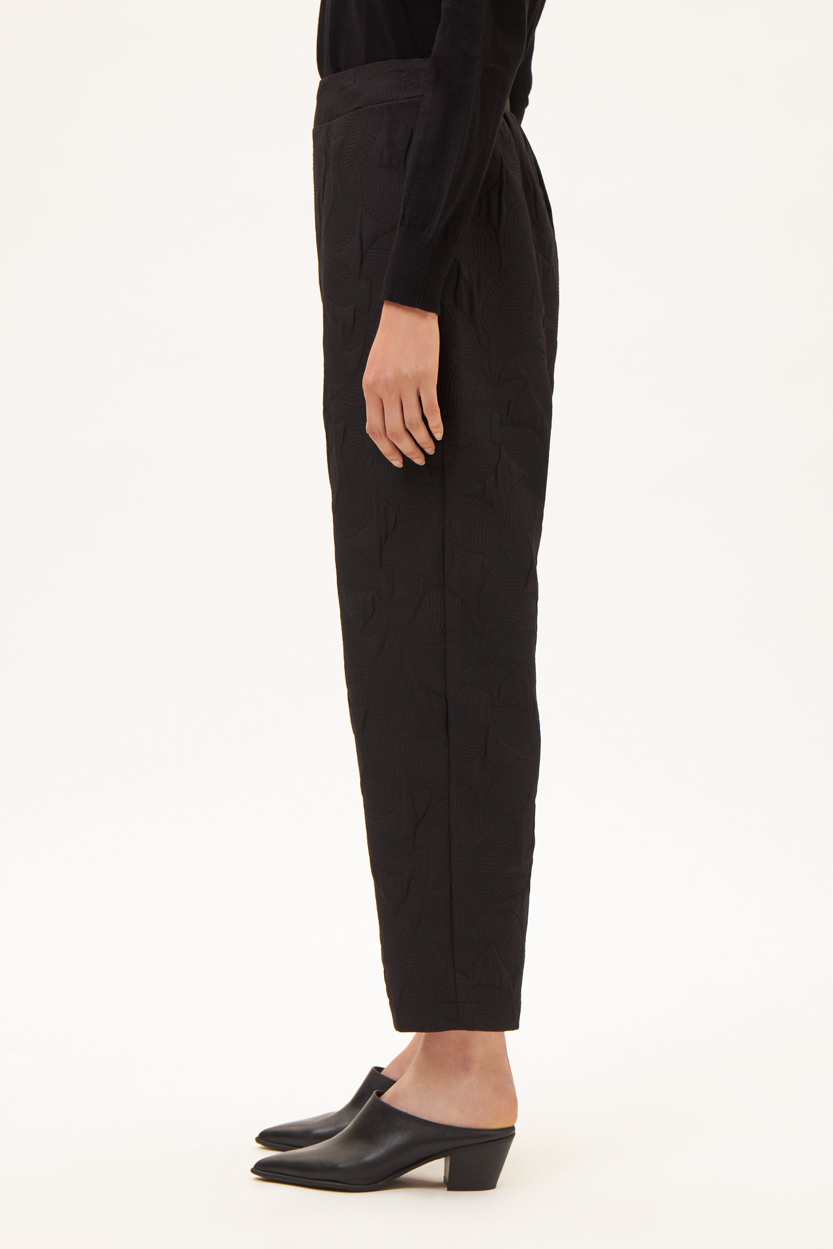 AOS Ζακάρ παντελόνι σε ίσια γραμμή μαύρο