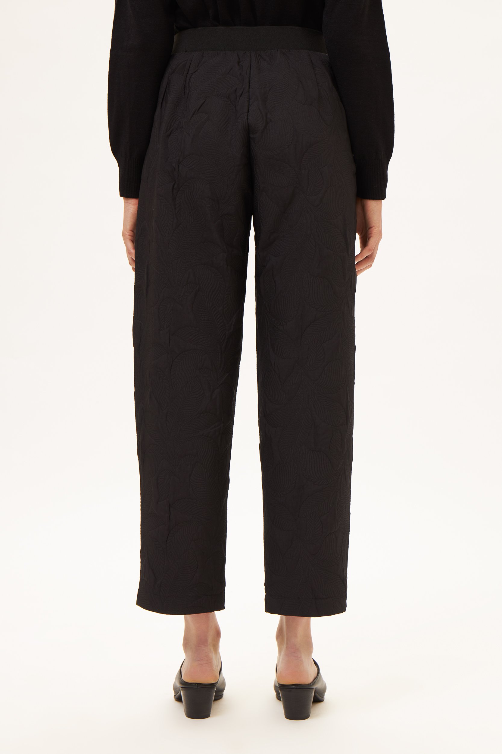 AOS Ζακάρ παντελόνι σε ίσια γραμμή μαύρο