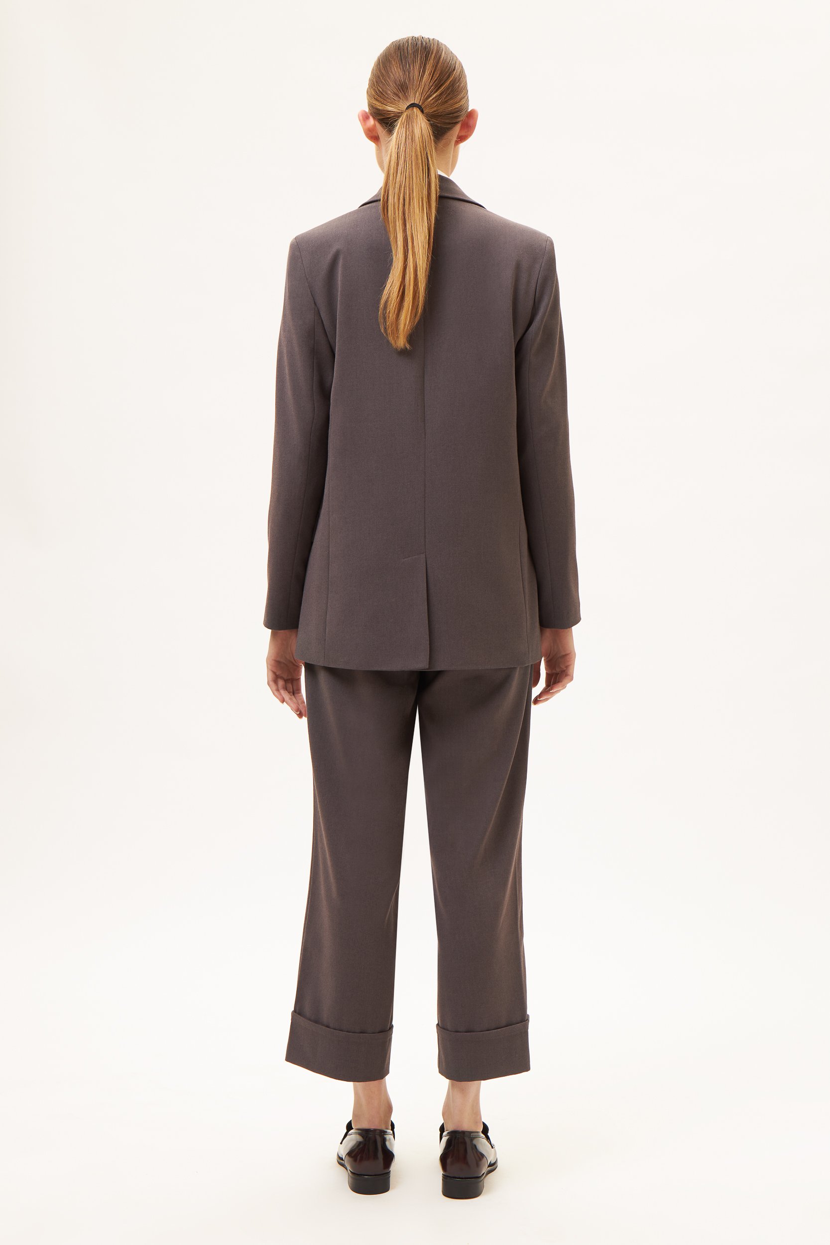 AOS Κλασικό σακάκι γκρι