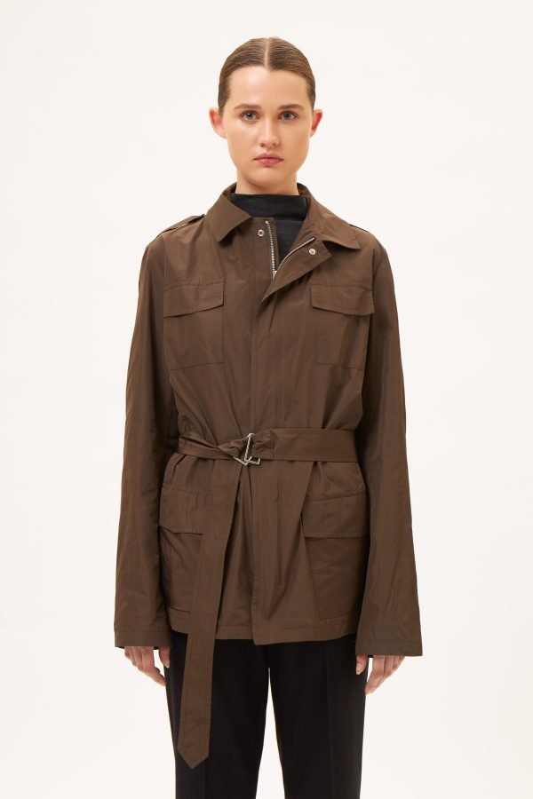 Αντιανεμικό τζάκετ καφέ