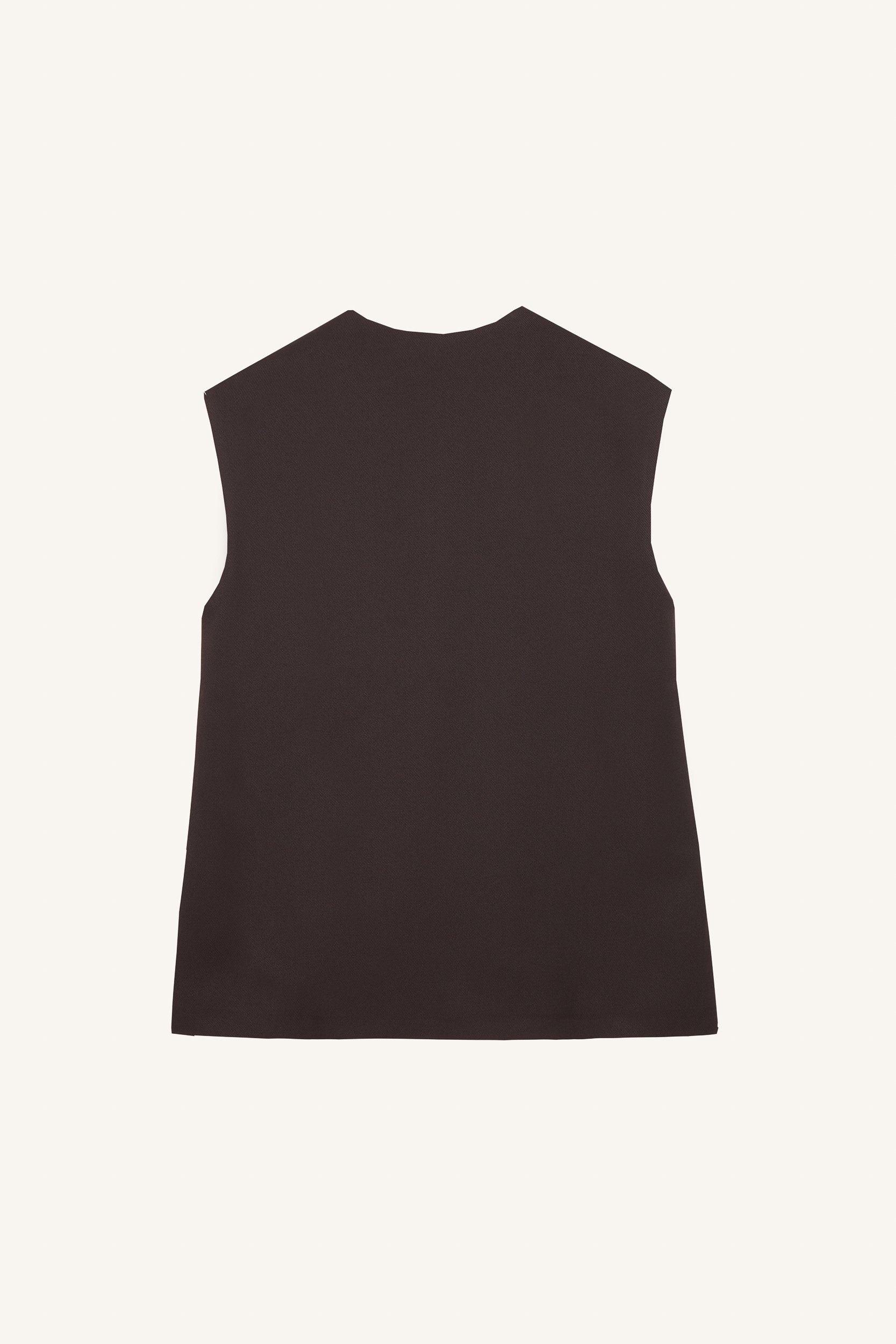 AOS Straight-Cut Vest Black