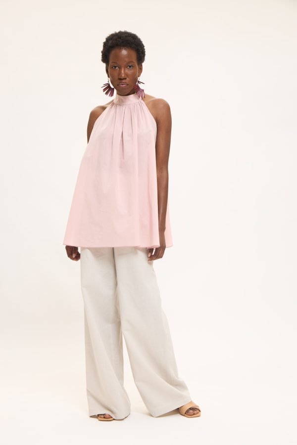 Soft Cotton Halter Top