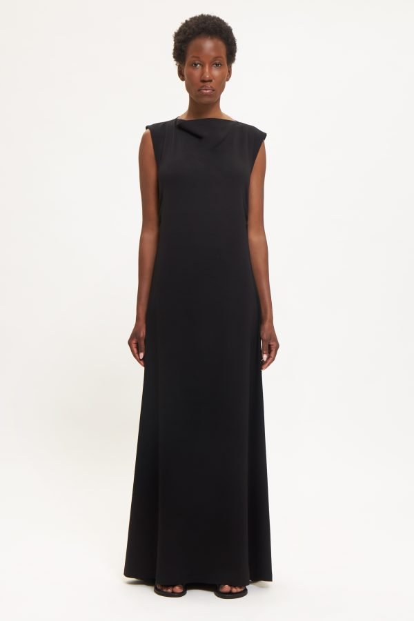 Maxi Gathered Waist Dress