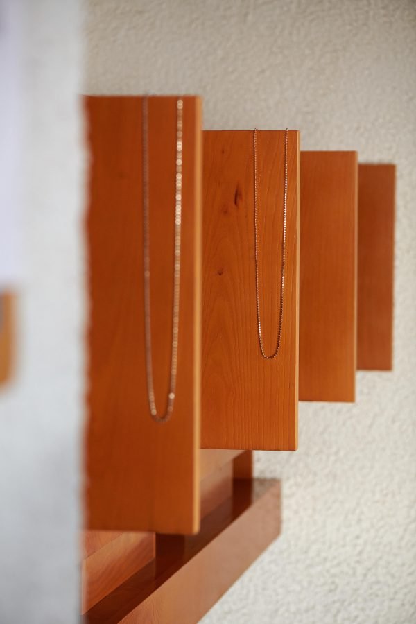 Κολιέ με Αλυσίδα RubySteel