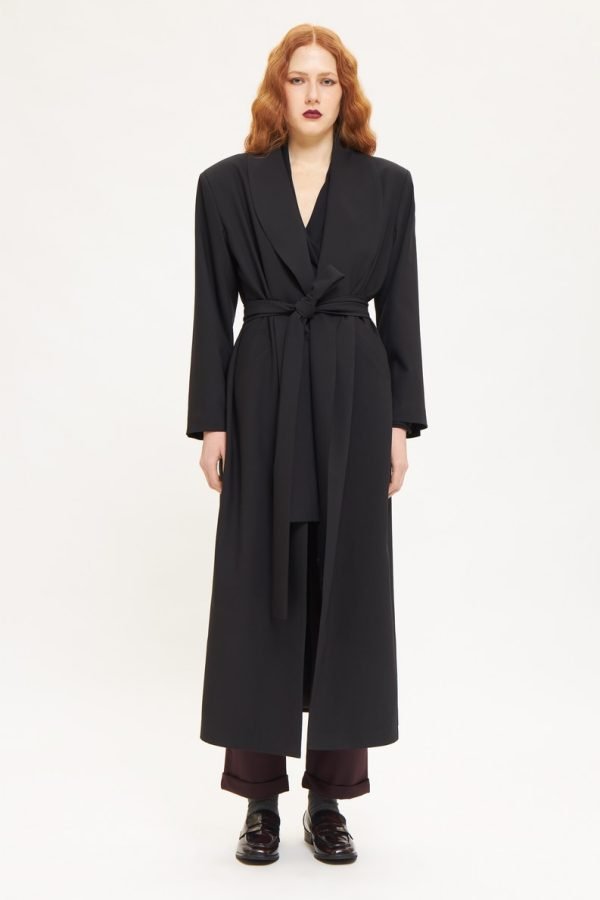 Unisex Παλτό Με Ζώνη